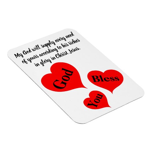 God zegene jou magneet (Rechterzijde)