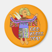 God zegene jou | SINAASAPPEL Magneet (Voorkant)