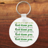 God zegene jou sleutelhanger (Voorkant)