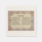 God zegene jullie servetten (Voorkant)