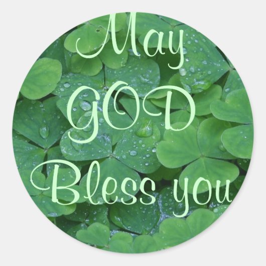 GOD zegene jullie stickers (Voorkant)