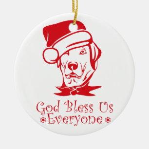 God zegene keramisch ornament