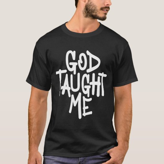 God zegene me Christelijke getuige T-shirt (Voorkant)