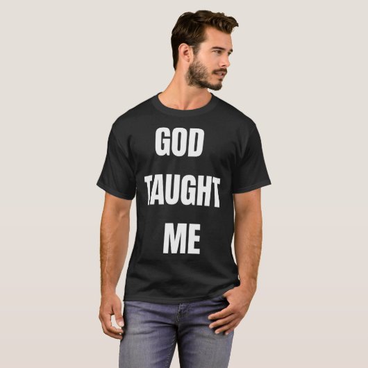 God zegene me t-shirt (Voorkant volledig)