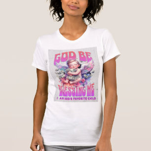 God zegene mij – Engel van de Overvloed Manifestat T-shirt