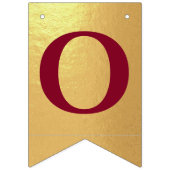 God zegene naam Goud Bourgondische doopcommunie Vlaggetjes (Derde vlag)