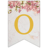 God zegene naam roze orchideeën meisje doop commun vlaggetjes (Tweede vlag)