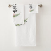 God zegene ons huis bad handdoek (Insitu)