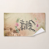 God zegene ons huis bad handdoek (Handdoek)