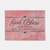 God zegene ons huis deurmat (Voorkant)