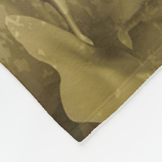 God zegene ons huis fleece deken (Hoek)