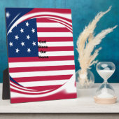 God zegene ons huis fotoplaat (Zijkant)