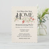 God zegene ons huis: Gepersonaliseerd Kaart (Staand voorkant)