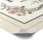 God zegene ons huis: Gepersonaliseerd Poster (Hoek)