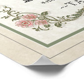 God zegene ons huis: Gepersonaliseerd Poster (Hoek)