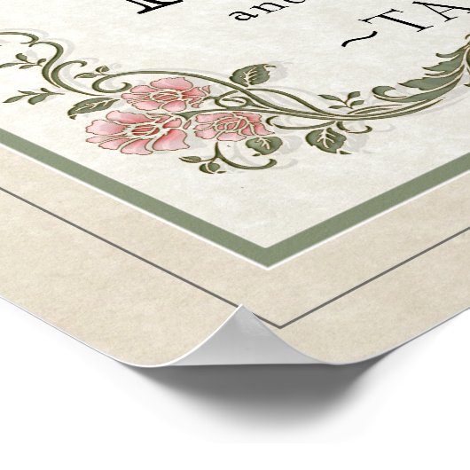 God zegene ons huis: Gepersonaliseerd Poster (Hoek)