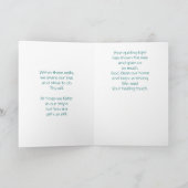 God zegene ons huis kaart (Binnen)