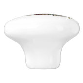 God zegene ons huis keramische knop (Zijkant)