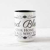 God zegene ons huis mok (Midden)