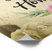 God zegene ons huis poster (Hoek)