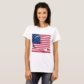God zegene ons huis t-shirt (Voorkant volledig)