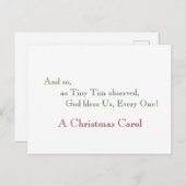 God zegene ons, iedereen! Briefkaart (Voorkant / Achterkant)