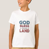 God zegene ons land t-shirt (Voorkant)