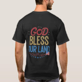 God zegene ons land t-shirt (Achterkant)