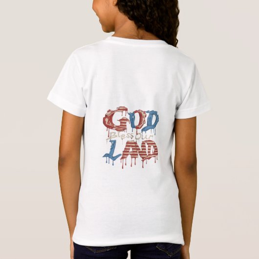 God zegene ons land t-shirt (Achterkant)