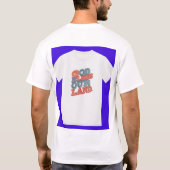 God zegene ons land." t-shirt (Achterkant)