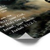 God zegene onze brandweerlieden poster (Hoek)