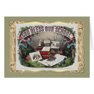 God zegene onze school