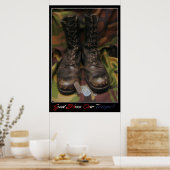 God zegene onze troepen poster (Keuken)