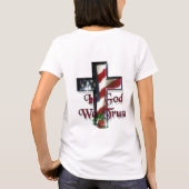 God zegene onze troepen t-shirt (Achterkant)