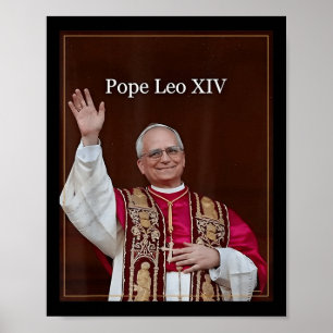 God zegene Paus Leo XIV 1 Poster