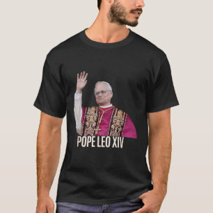 God zegene paus Leo XIV 26e paus T-shirt