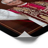 God zegene Paus Leo XIV 5 Poster (Hoek)