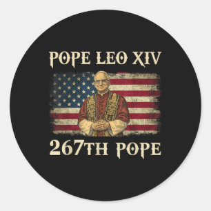 God zegene Paus Leo XIV Paus Leo XIV Shirt Paus Le Ronde Sticker