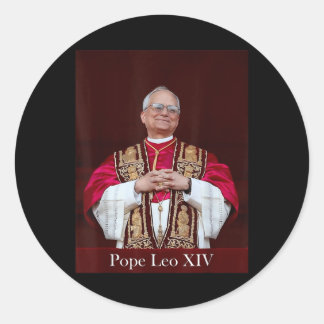 God zegene Paus Leo XIV Paus Leo XIV Shirt Paus Le Ronde Sticker