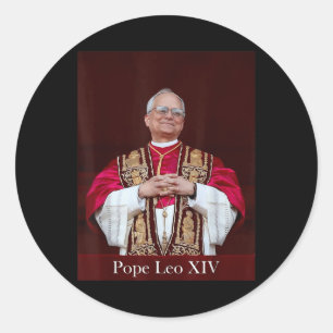 God zegene Paus Leo XIV Paus Leo XIV Shirt Paus Le Ronde Sticker