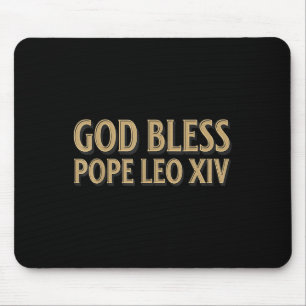 God zegene Paus Leo XIV Retro Muismat