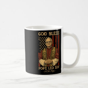 God zegene Paus Leo XIV Robert Francis Prevost Ame Koffiemok