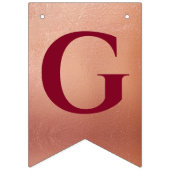 God zegene Roos Goud Bourgondische doopcommunie Vlaggetjes (Tweede vlag)