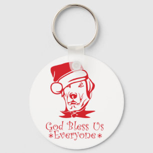 God zegene sleutelhanger