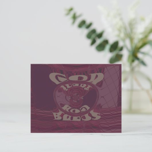 God zegene u Giraffes Art Print / Design Briefkaart (Staand voorkant)