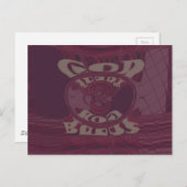 God zegene u Giraffes Art Print / Design Briefkaart (Voorkant / Achterkant)
