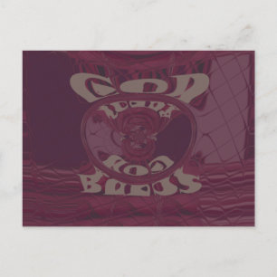 God zegene u Giraffes Art Print / Design Briefkaart