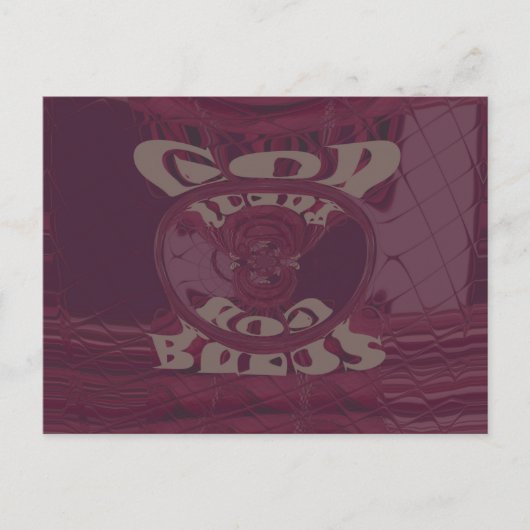 God zegene u Giraffes Art Print / Design Briefkaart (Voorkant)