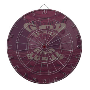 God zegene u Giraffes Art Print / Design Dartbord