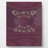 God zegene u Giraffes Art Print / Design Fotoplaat (Voorkant)